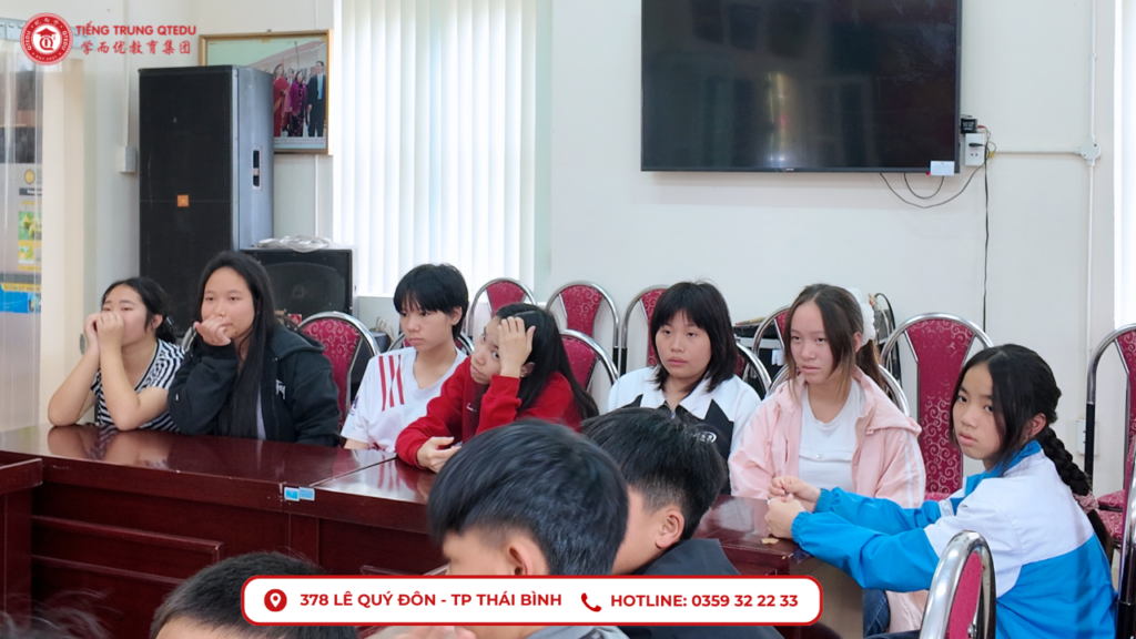 Tiếng Trung QTEDU Thái Bình x Làng trẻ SOS