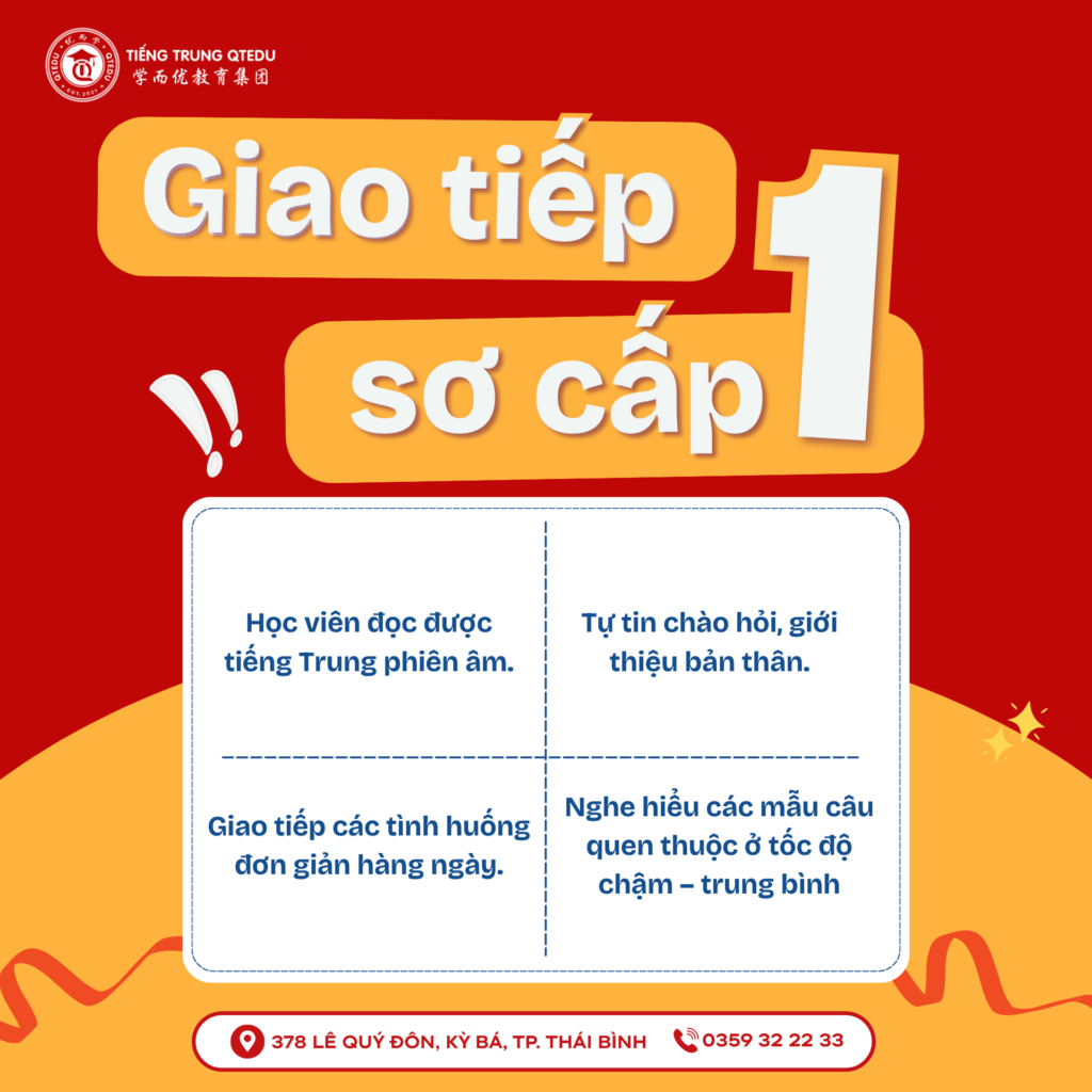Giao tiếp sơ cấp 1