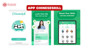 Ứng dụng tự học tiếng Trung: Chineseskill