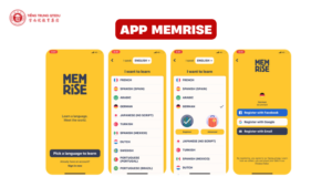 Ứng dụng học tiếng Trung Memrise