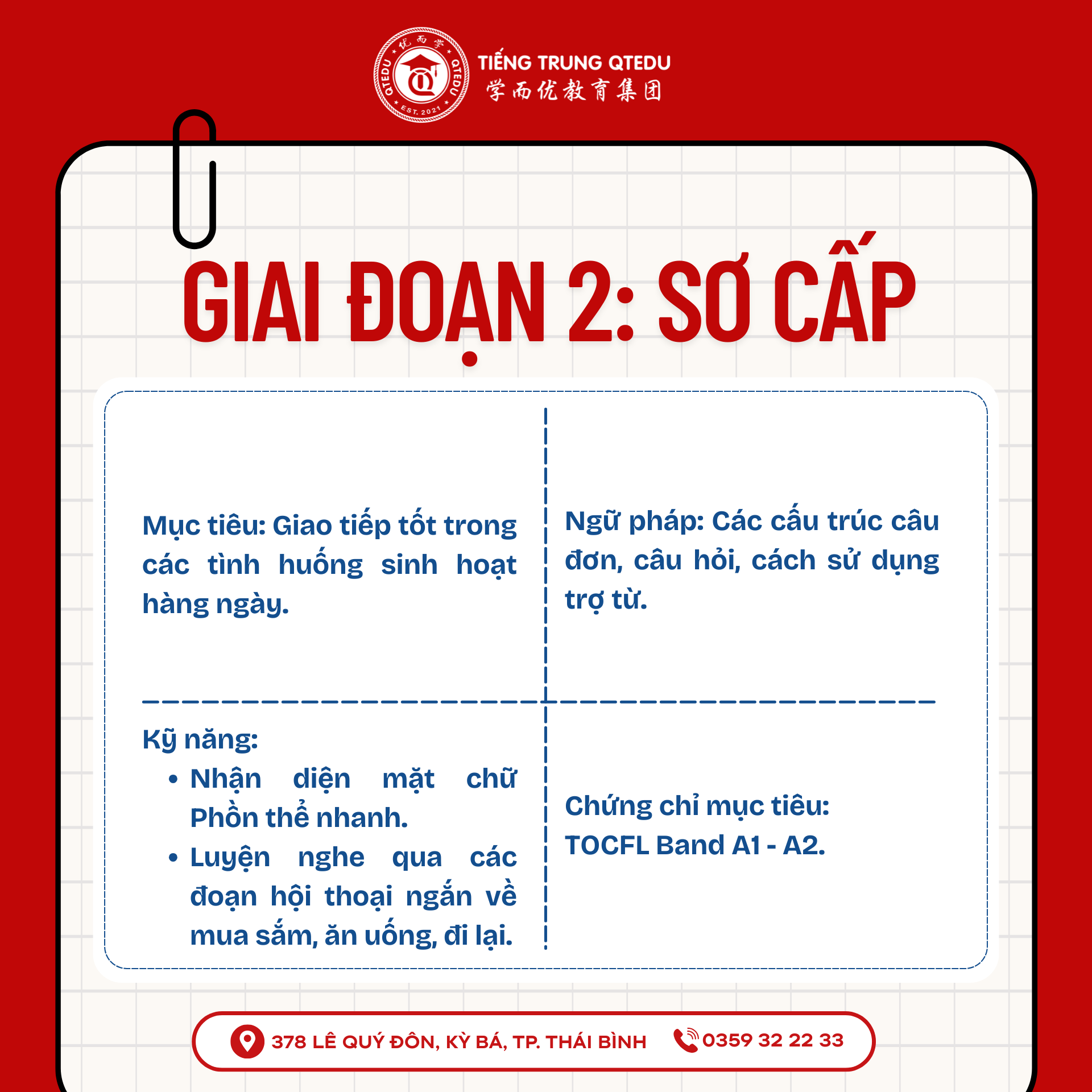giai đoạn sơ cấp