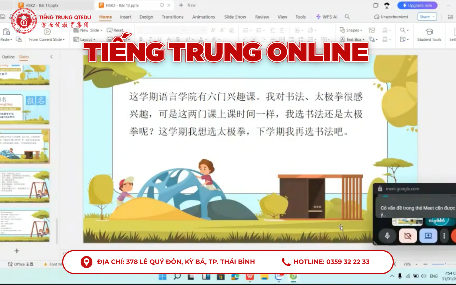 Tiếng Trung online