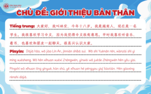 Đoạn văn tiéng Trung giới thiệu bản thân 