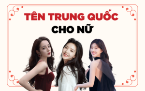 Tên Trung Quốc cho nữ 