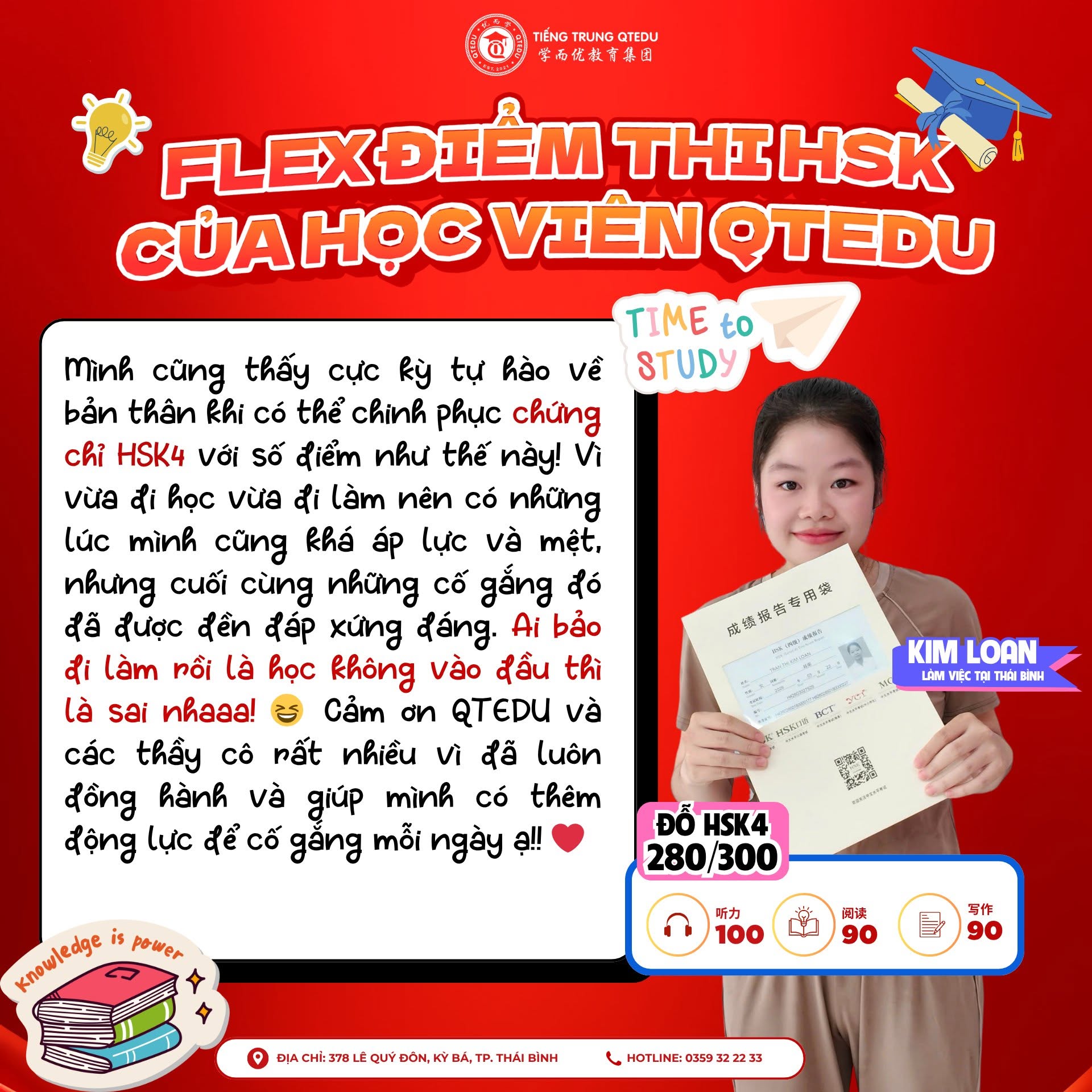 Học viên QTEDU Thái Bình