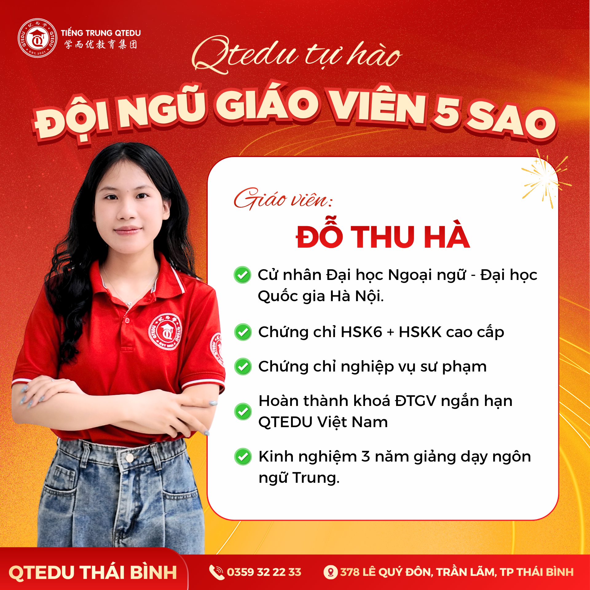 cô Thu Hà QTEDU