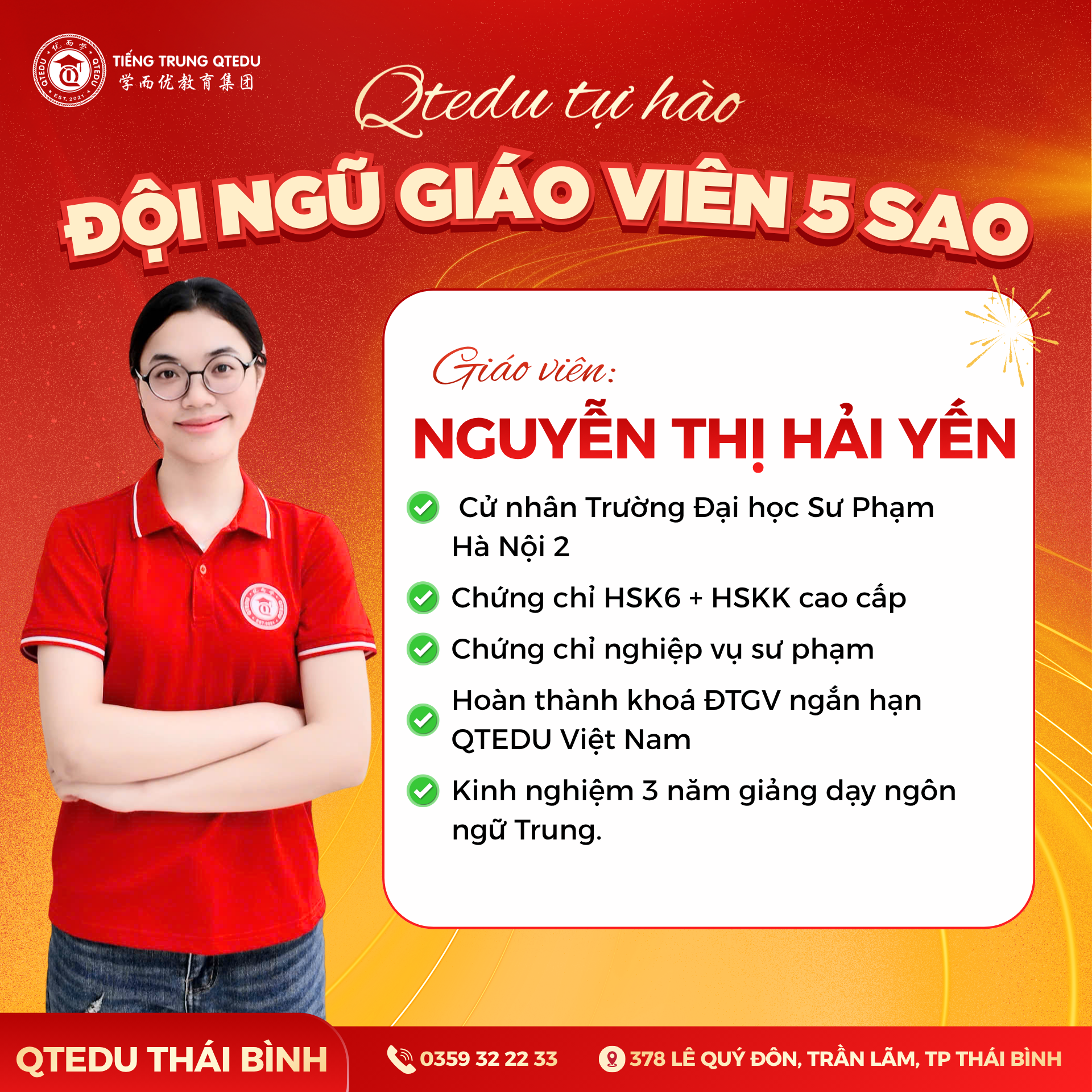 Cô Hải Yến QTEDU