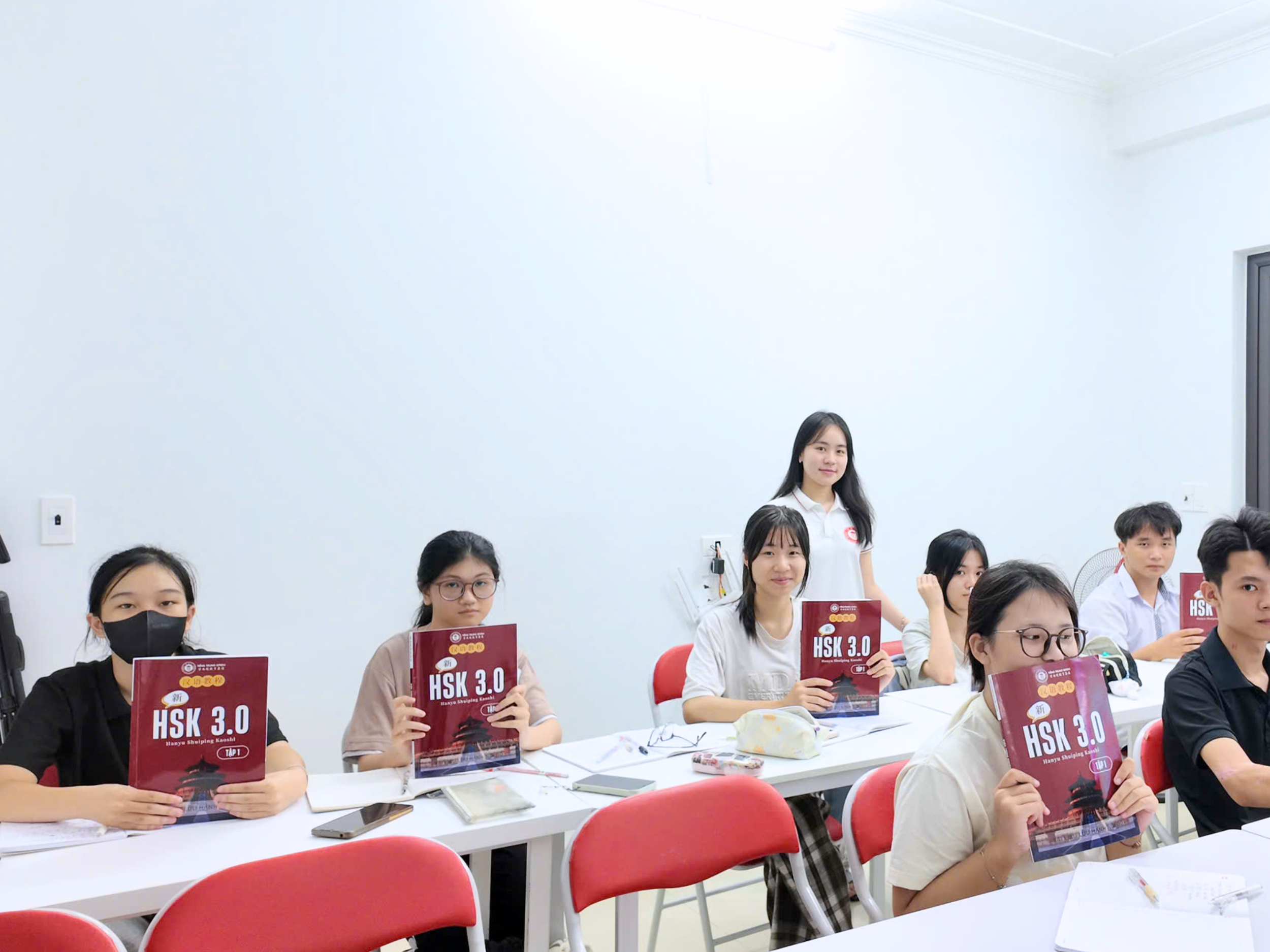 Lớp học tại QTEDU Hưng Hà
