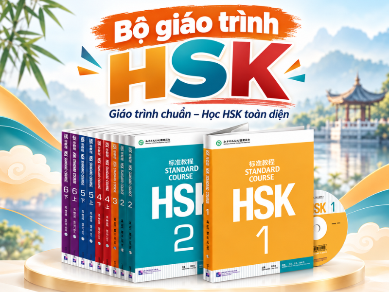 Bộ giáo trình HSK học tiếng Trung