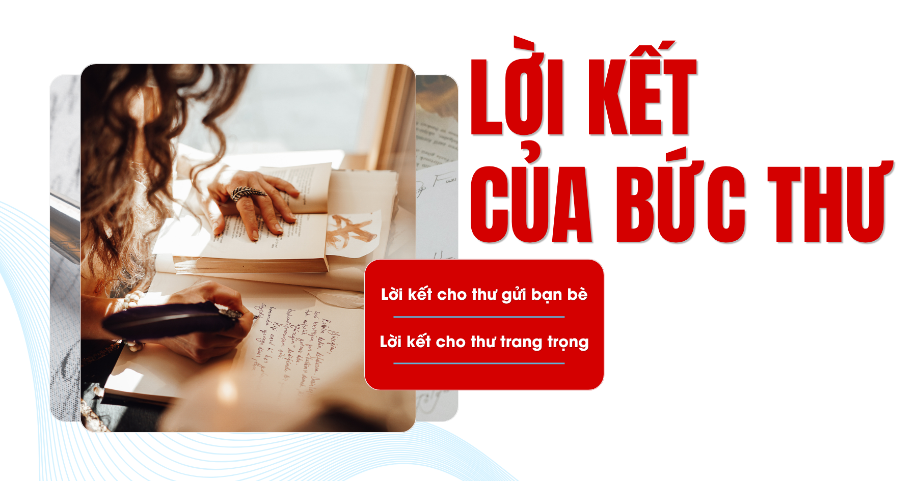 lời kết của bức thư tiếng Trung